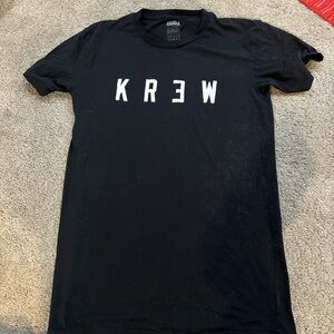 Black Short Sleeve KR3W Tee